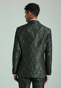 Next REGULAR FIT TEXTURED PRINT TUXEDO  - Giacca elegante - black