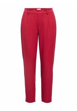 Object OBJLISA SLIM PANT - Tygbyxor - karanda red