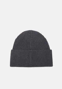 Marc O'Polo BEANIE FOLD-UP - Huer - deep grey melange