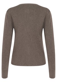 Soaked in Luxury SPINA REGULAR  - Adīta jaka - major brown melange