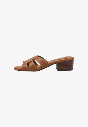 LIMMA, CARACOLERO - Mules de tacón - camel