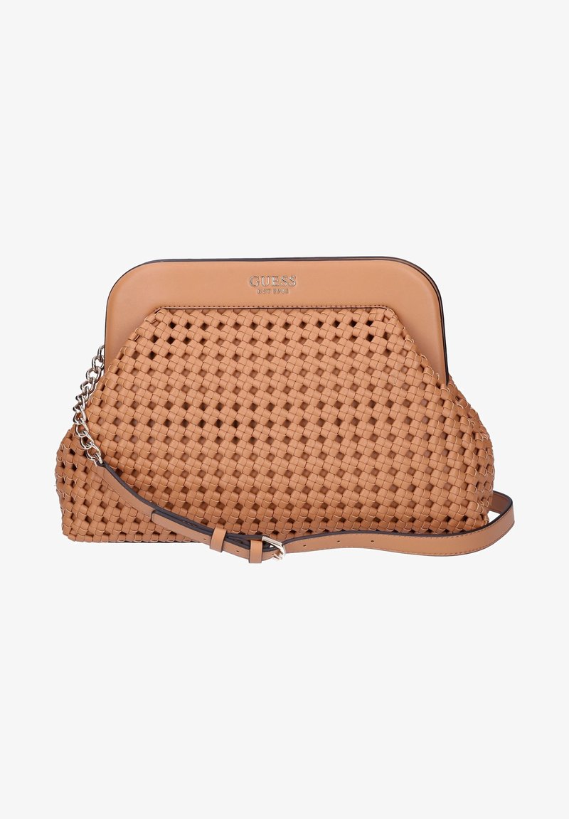 Borsa a tracolla da donna Vinatge in pelle marrone chiaro - Italia Borsa a tracolla da donna Vinatge in pelle marrone chiaro - Italia