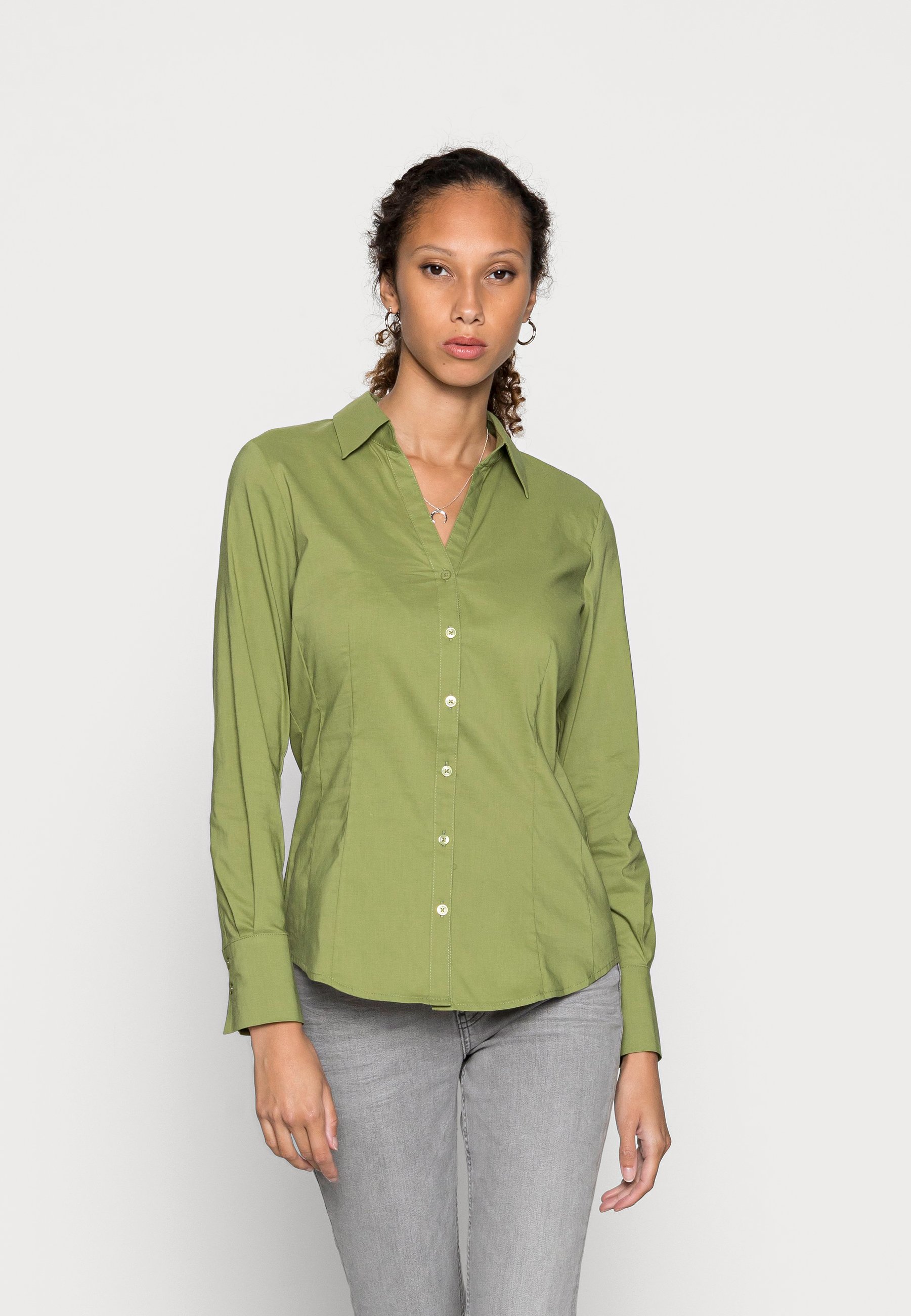 Women's Shirts green | Ladies' Blouses 