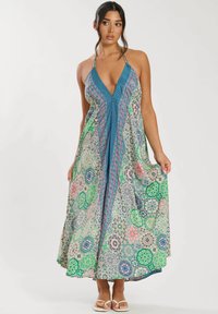 South Beach - HALTER PRINTED - Beach accessory - green Thumbnail Image 1