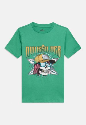 Quiksilver SOUND ON UNISEX - T-Shirt print - dark green