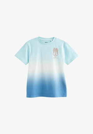 RELAXED FIT TIE-DYE SHORT SLEEVE STANDARD - T-shirt med print - blue