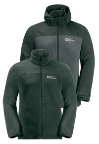 Jack Wolfskin TAUBENBERG 3IN1 M - Impermeabile - slate green