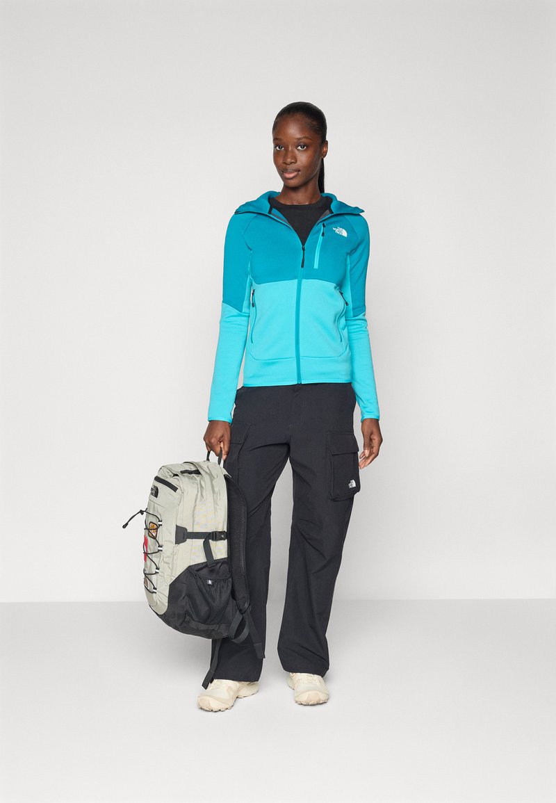 The North Face METEORA - Mikina na zip - galactic blue/deep teal