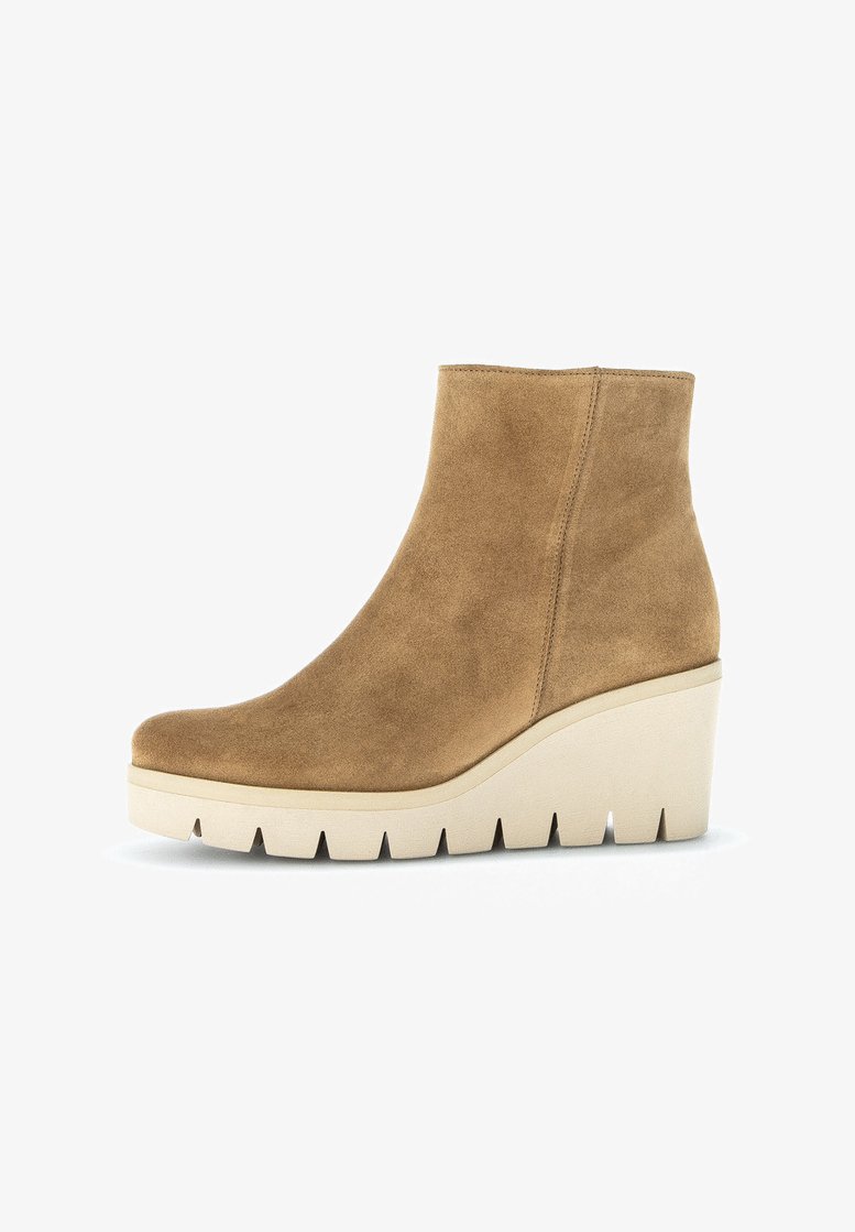 Gabor Platform ankle boots - lion panna