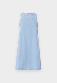 JXMACY SHORT A SHAPE DRESS - Denim dress - light blue denim