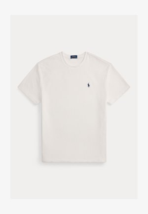 Polo Ralph Lauren CLASSIC FIT TERRY T-SHIRT - Lihtne T-särk - white