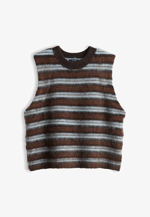 OPUS, SLIM FIT FLUFFY TEXTURE - Jumper - dusty aqua