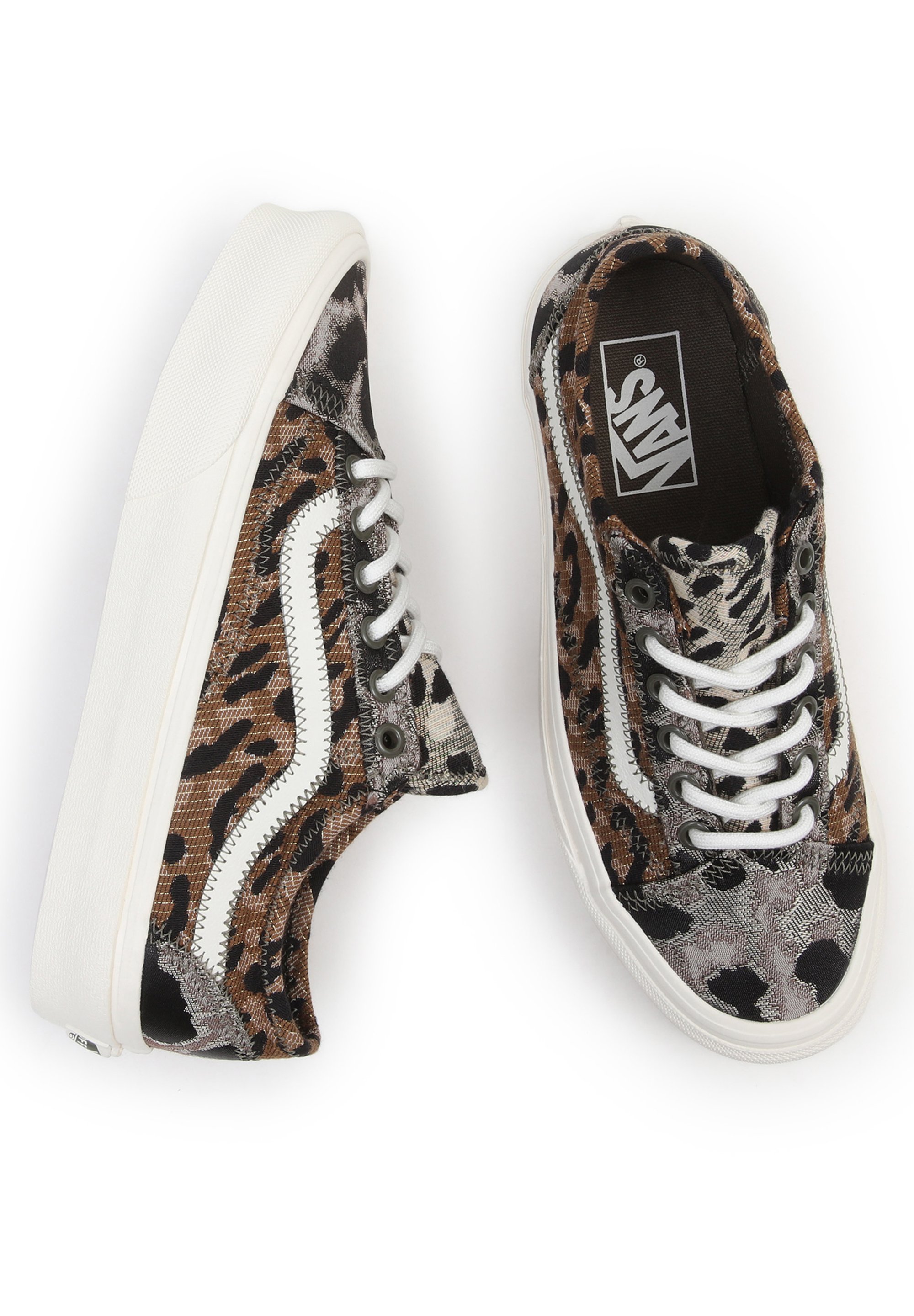 Vans OLD SKOOL - Sneakers laag - dark green/donkergroen - Zalando.be