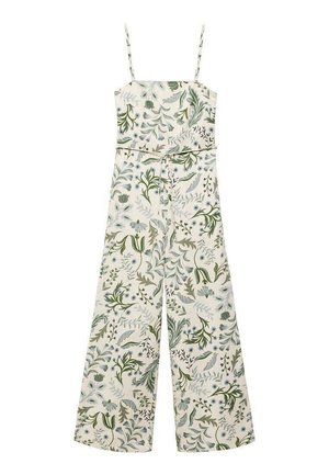 Mango BOTANIC - Salopetă - off-white