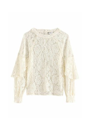 NECK - Bluse - ivory