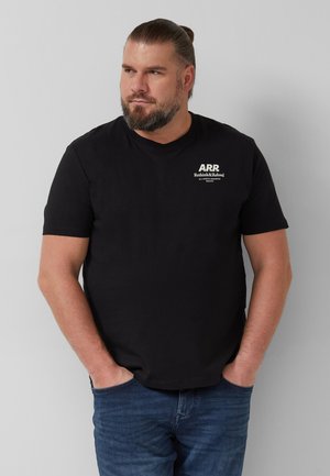 s.Oliver T-shirt imprimé - schwarz