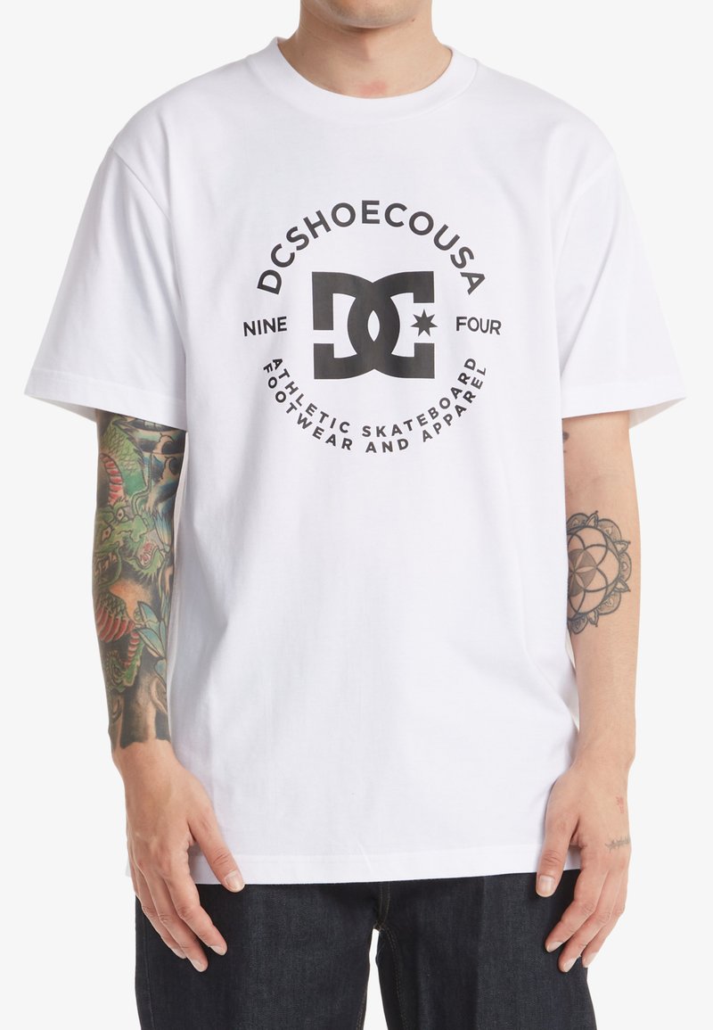 DC Shoes STAR PILOT FÜR ADYZT - Triko s potiskem - white