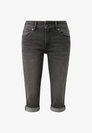 QS, JEANS-HOSE CATIE - Jeans Shorts - schiefergrau