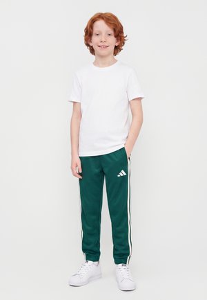 adidas Performance STADIUM TRACK PANT UNISEX - Pantalon de survêtement - collegiate green/ivory