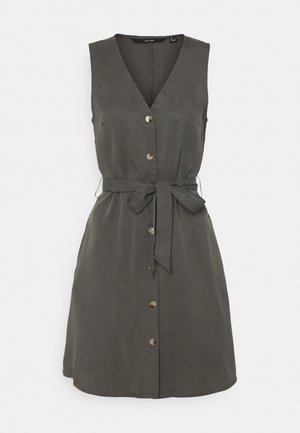 VMVIVIANA - Vestido camisero - beluga