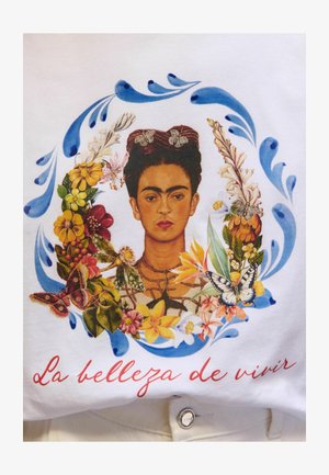 Lipsy, REGULAR FIT - TROPICAL PRINTED T-SHIRT - T-shirt con stampa - white