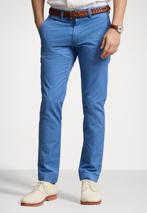 FLAT PANT - Chinos - nimes blue