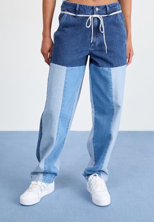 adidas Originals KSENIA - Džinsi ar taisnām starām - indigo denim/medium blue denim/light denim