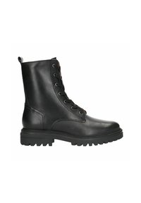 Manfield MIT CHUNKY SOHLE - Bottines à plateau - schwarz