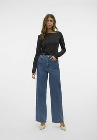 Aware VMMAGGIE BOATNECK - T-shirt à manches longues - black