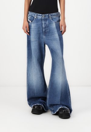 Pernera ancha - blue denim