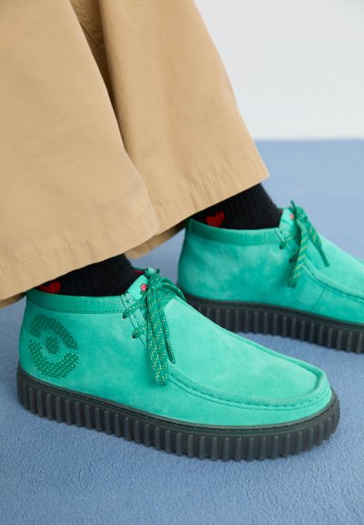 TORHILLEXPLORE POKÈMON UNISEX - Chaussures à lacets - turquoise