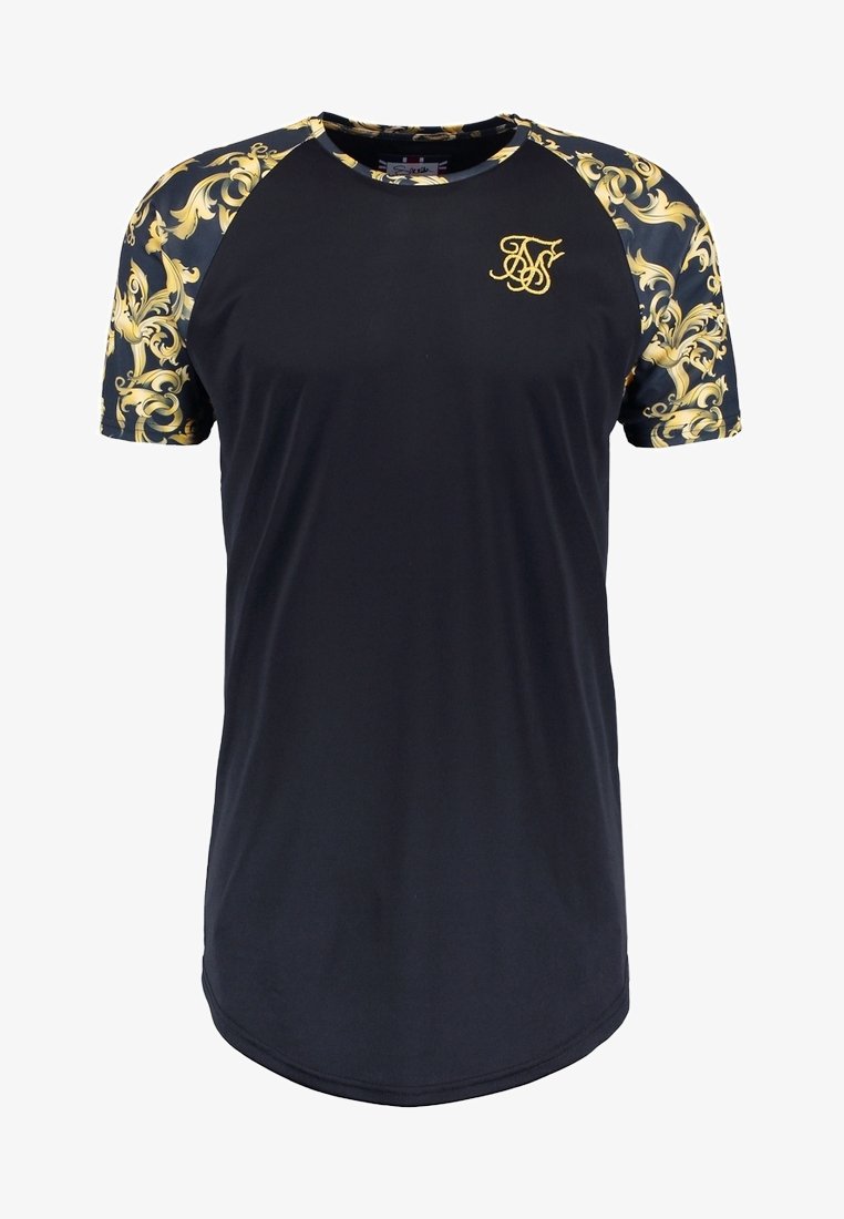 SIKSILK Camiseta estampada - black
