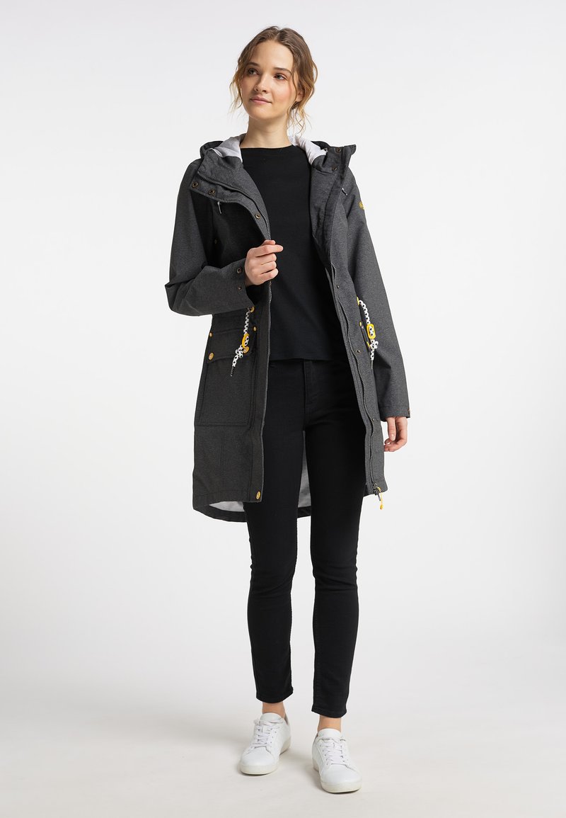 Damen Parkas | Schmuddelwedda SCHMUDDELWEDDA HALEE Parka anthrazit melange/anthrazit-meliert - TT61982 Damen Parkas | Schmuddelwedda SCHMUDDELWEDDA HALEE Parka anthrazit melange/anthrazit-meliert - TT61982