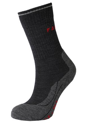 TK2 WOOL SILK TREKKING MEDIUM CUSHIONING - Calcetines de deporte - anthracite melange
