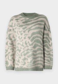 ONLWILD O NECK  - Pullover - aqua foam