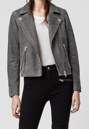 Chaqueta de cuero - grey