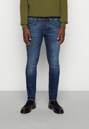 Vaqueros pitillo - dark-blue denim