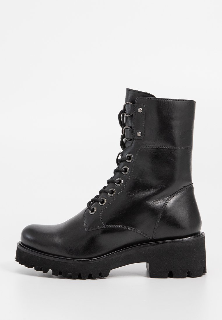 CAFèNOIR Veterboots zwart CAFèNOIR Veterboots zwart