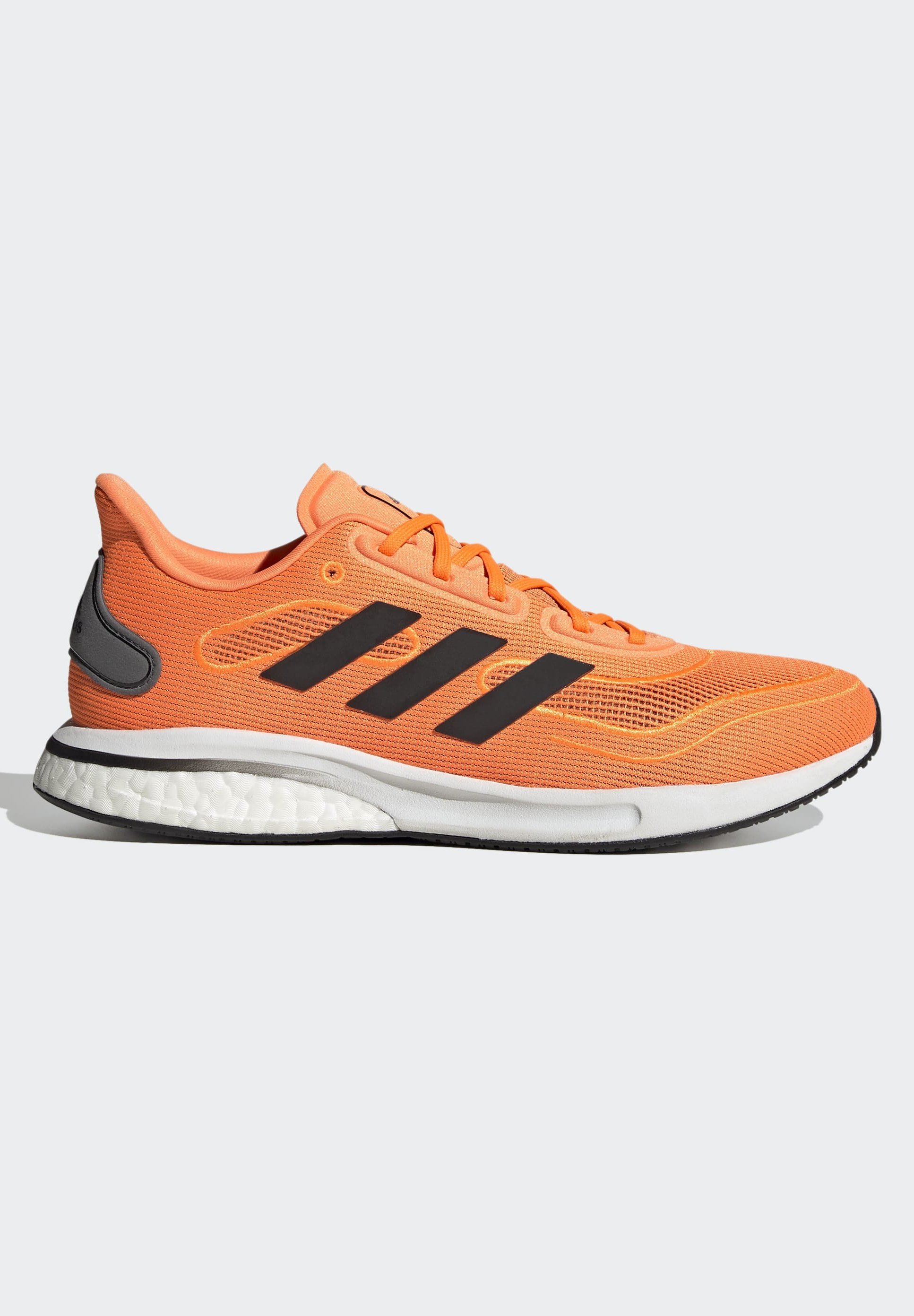 adidas boost orange black
