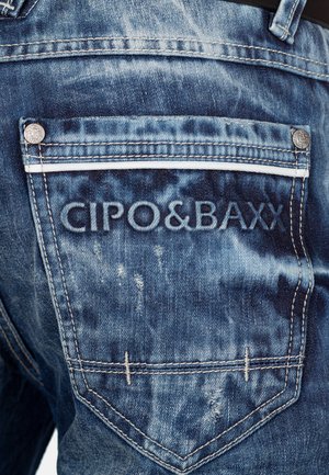 Cipo & Baxx, Shorts vaqueros - blau