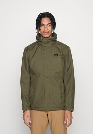 DUBLINER INSULATED - Waterproof jacket - utility green
