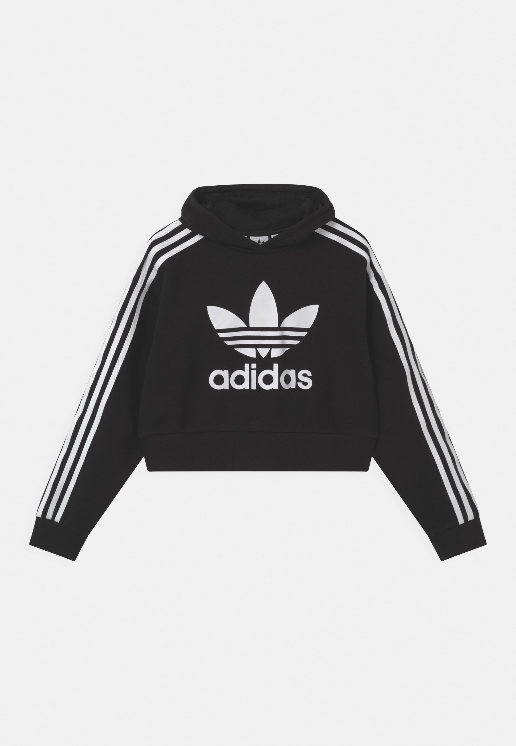 adidas Originals HOODIE - Huppari - black/white/musta - Zalando.fi