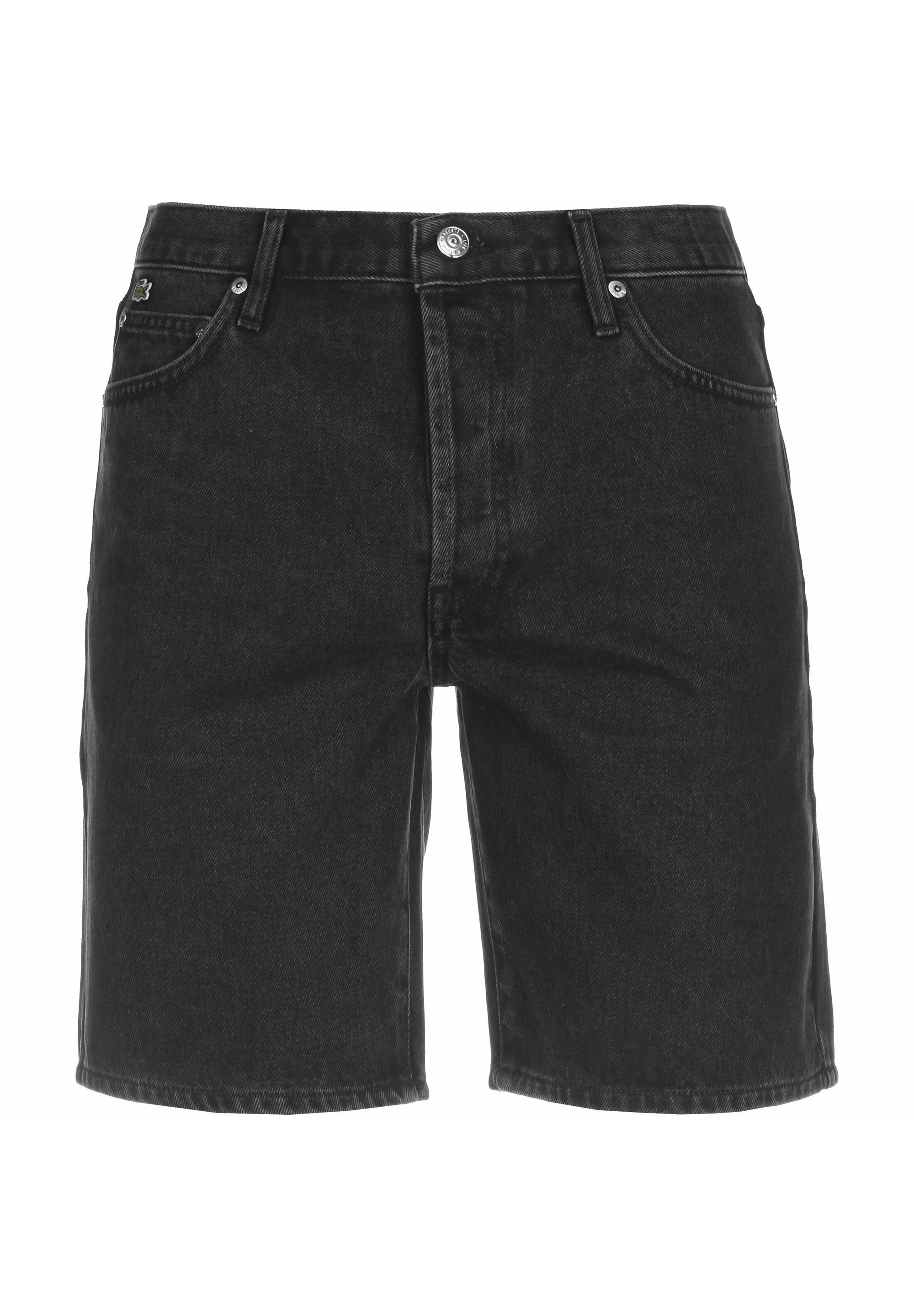 Lacoste Live Lacoste Live Bermuda Homme Fh3947 Jeans Shorts Noir Schwarz