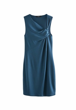 Next, REGULAR FIT - TWIST NECK SLINKY  - Vestido informal - navy blue