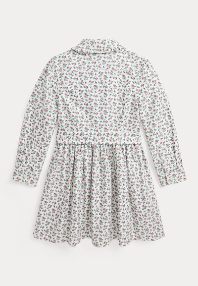 Polo Ralph Lauren BELTED FLORAL OXFORD SHIRTDRESS - Robe chemise - mariel