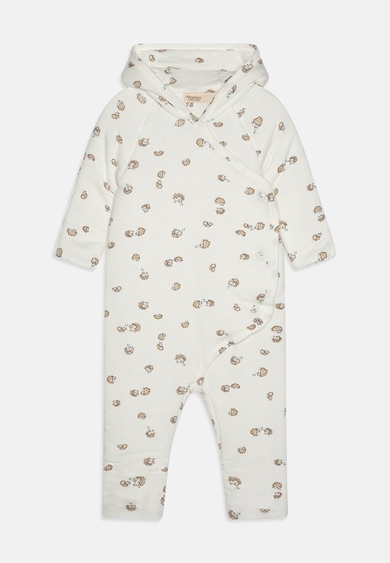 MarMar Copenhagen NEW BORN REXO ROMPER UNISEX - Lühikeste varrukatega bodi - off-white
