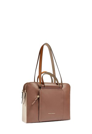 Aktentasche - marrone/beige