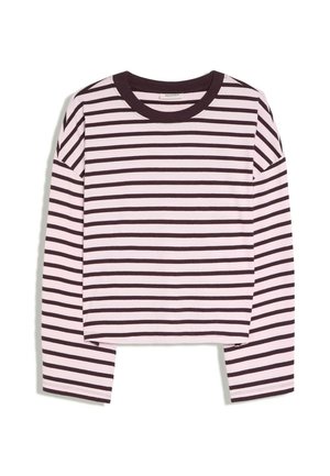Bershka, LONG-SLEEVED BOXY T-SHIRT - T-shirt à manches longues - light pink