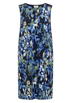 Cecil, KNEE-LENGTH JERSEY DRESS WITH PRINT - Jerseykjole - urban dark blue