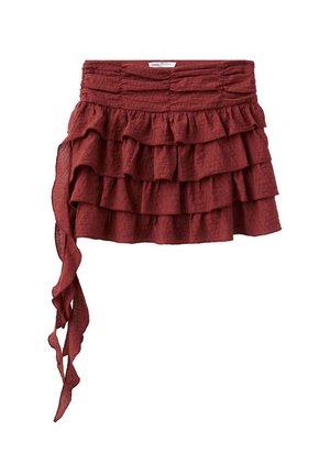 Mango Kids, TEEN - A-line skirt - mottled orange